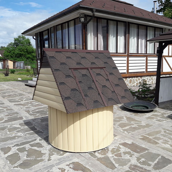 150 вариантов домиков для колодца в Луховицком районе